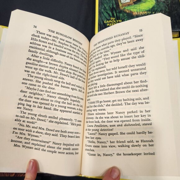 Nancy Drew Mystery Stories Set Of 4 Books By Carolyn Keene Hardcover - Picture 2 of 6